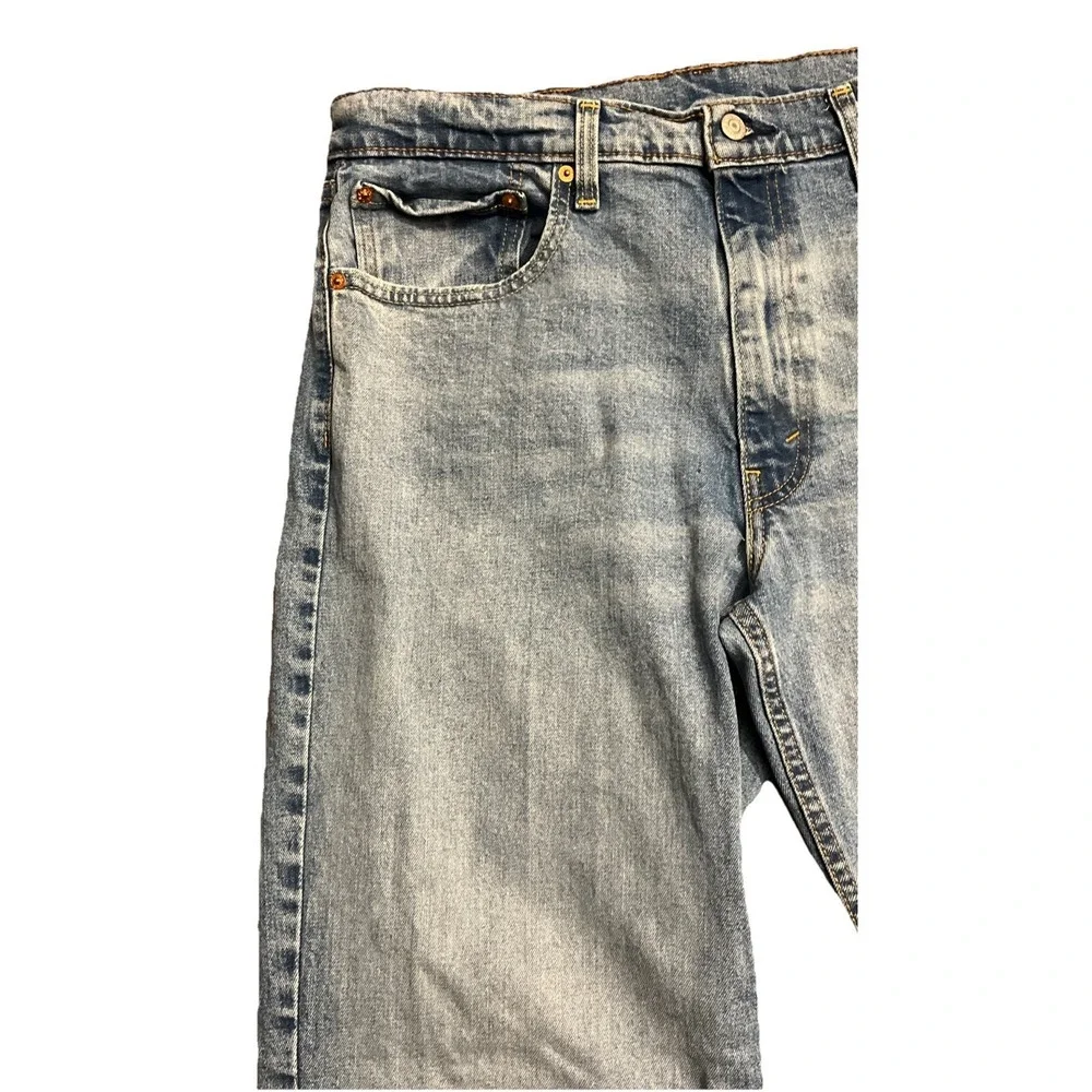 Levi's 550 Men's Light Medium Wash Jeans‎ 36x32 Great Fade EUC